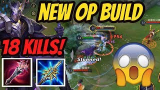 ZEPHYS NEW OP BUILD AFTER NERF | 18 Kills!! | Arena of Valor Zephys Gameplay