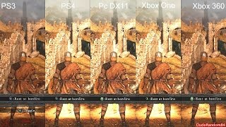 Dark Souls 2 PS4 Vs PS3 Vs Pc DX11 Vs Xbox One Vs Xbox 360 Graphics Comparison