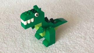 Как сделать динозавра из лего / How to make a Lego dino #Lego Classic 10693