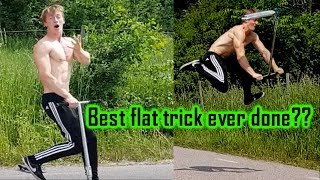 HOW IS THIS TRICK EVEN POSSIBLE FLAT???