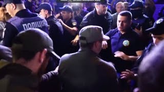 Драка и срыв концерта Лободы в Одессе