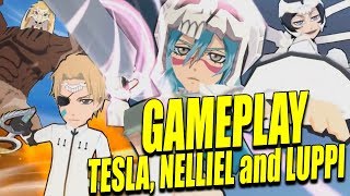 LUPPI, TESLA and NELLIEL GAMEPLAY THE SCARMASK SUMMONS! Bleach Brave Souls
