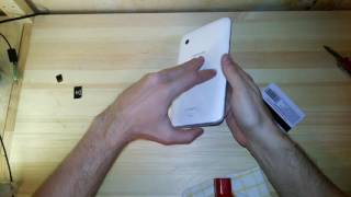 Samsung Galaxy Tab, как снять крышку