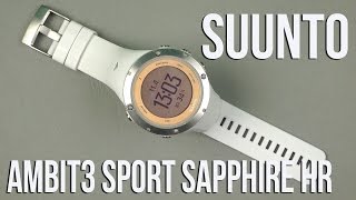 Распаковка Suunto Ambit3 Sport Sapphire HR