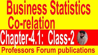 Business Statistics -(B B A 2nd + B B A 3rd + M B S)- Class-2