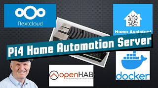 Raspberry Pi4 Home Automation Server (incl. Docker, OpenHAB, HASSIO, NextCloud)