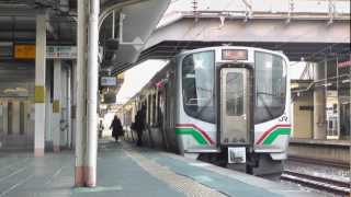E721系　東北本線　福島駅発車　2013.01.11