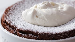 Giant Chocolate Soufflé