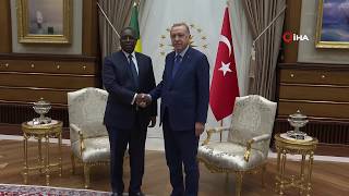 Cumhurbaşkanı Erdoğan, Senegal Cumhurbaşkanı İle Bir Araya Geldi