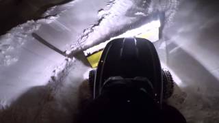 TJ's Tractor...John Deere X738 4X4 garden tractor plowing snow
