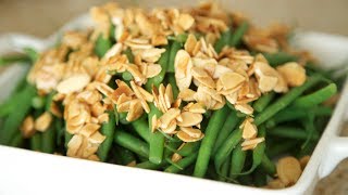 Buttery Green Beans with Toasted Almonds | Byron Talbott