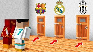 NO ESCOJAS LA PUERTA EQUIVOCADA!!! | CRISTIANO RONALDO EN MINECRAFT