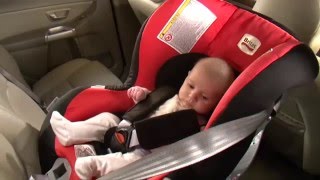 Britax Romer Firts Class Plus - установка лицом назад