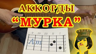 МУРКА | Аккорды | Гитарный бой | Разбор на гитаре видео урок