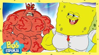 El gimnasio de Larry | Bob Esponja en Español
