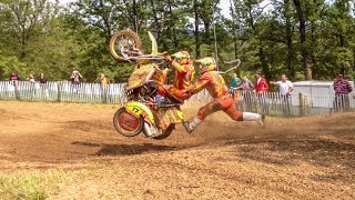 Championnat du Monde Side-Car Cross 2012 - Crash (France - Lacapelle Marival)
