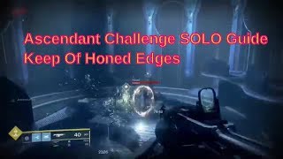 Keep of Honed Edges - Ascendant Challenge Guide! (Destiny 2 Forsaken)
