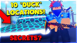 *NEW* CHALLENGES, 10 DUCK LOCATIONS, *SECRET SKIN?* AND MORE! (ROBLOX MAD CITY)