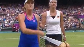 Julia Goerges vs Agnieszka Radwanska 2012 London Highlights