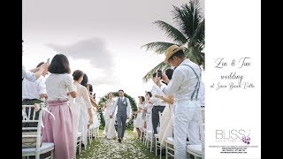 Zen & Tim wedding at Sava Beach Villa