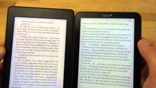 Tolino Vision 3 HD vs. Kindle Paperwhite 3 - Vergleich