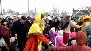 Астрахань,масленица,народные гулянья 2012 год.
