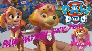 Обзор на игрушку Щенячий патруль щенок-авиатор Скай #pawpatrol