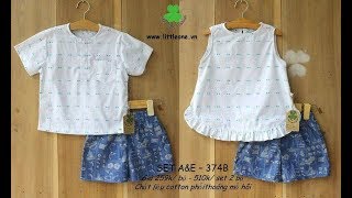 DIY& Free Patterns - Bộ quần áo bé trai, bé gái 02
