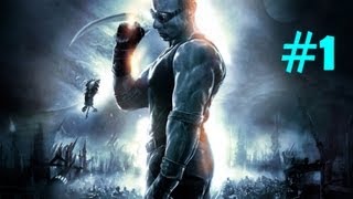 "The Chronicles of Riddick - Assault on Dark Athena" walkthrough, checkpoint 1 - Tutorial, part 1/2