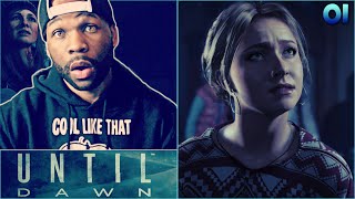 Until Dawn Walkthrough Gameplay Part 1 - Mystery Man (PS4)