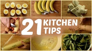21 AMAZING AND USEFUL KITCHEN TIPS AND TRICKS (Part 2) |  इन 21 उपयोगी किचन के टिप्स को ज़रूर देखे
