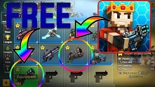 Pixel Gun 3D 15.0.3 account giveaway! All weapons/300+ skins/100.000 gems and coins!