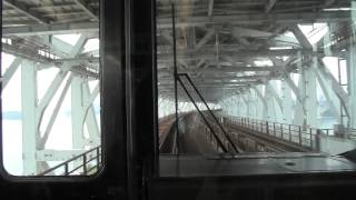 2013.8 JR西日本223系 瀬戸大橋線快速マリンライナー前面展望 坂出→児島