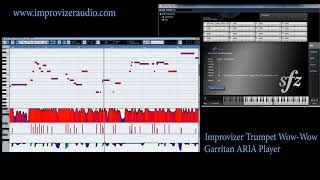 SoundFont Jazz Trumpet Wow-wow muted and free ARIA Player Wav