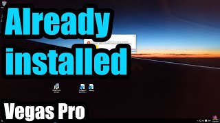 How to fix "VEGAS Pro 14, 15, 16, 17 is already installed" error