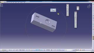 HOW TO USE POCKET FEATURE 3D MODEL TOOLS IN CATIA V5