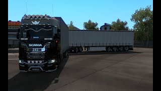 [ETS2 1.36.] Scania Tandem + [TEKLIC] SCS Rigid Trailers