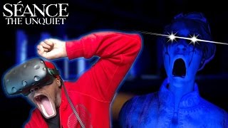 SEANCE...NEVER AGAIN || Seance: The Unquiet Horror Game HTC Vive REACTION