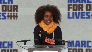 11-Year-Old Girl Gives Moving Speech at March for Our Lives