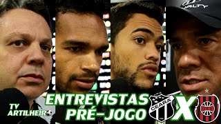[Série B '16] Entrevistas Dr. Henrique, Valdo, Felipe, Sérgio Soares - Pré-jogo Ceará SC X GE Brasil