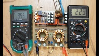 преобразователь напряжения для авто.усилителя 1кВт (2 часть)