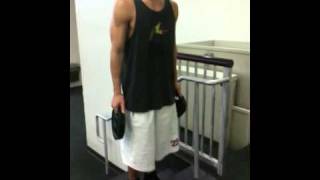 Women's calf circuit workout