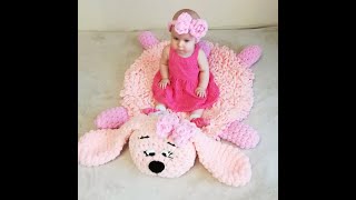 Как связать Бантик из Alize Puffy