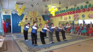Утренник 8 Марта в детском саду (2017г), подготовительная группа
