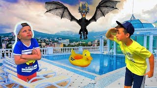Богдан ПОТЕРЯЛСЯ на отдыхе! Что произошло у бассейна? Для детей kids children