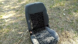 Снятие обшивки с сидений Daewoo sens