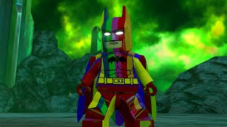 LEGO BATMAN 3 - Rainbow Batman FREE ROAM GAMEPLAY (Rainbow DLC)