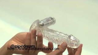 Ready-4-Action Vibrating Penis Sleeve - Pipedream Products