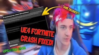 FIX ANY FORTNITE CRASH! *UE4 CRASH or Error 0xc00007b FIX!* (ALL SEASONS!) (UPDATED 2019!)