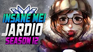 World Rank #1 Mei - Jardio! He's Insane! [ OVERWATCH SEASON 12 TOP 500 ]